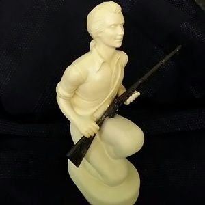 Vintage Avon fragrance collector bottle- Statue